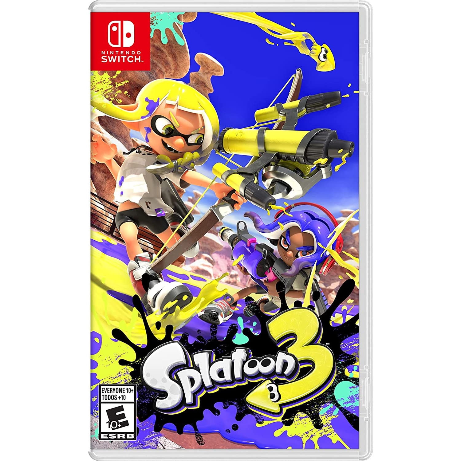 Splatoon 3 Nintendo Switch Games - Physical U.S. Version - Walmart.com
