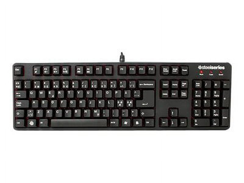 SteelSeries 6G v2 - Keyboard - USB - key switch: CHERRY MX Red