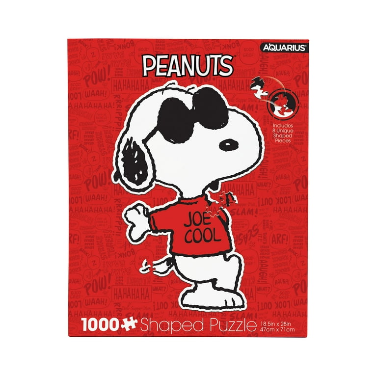 Peanuts Joe Cool Shaped 1000 Piece Jigsaw Puzzles - Walmart.com