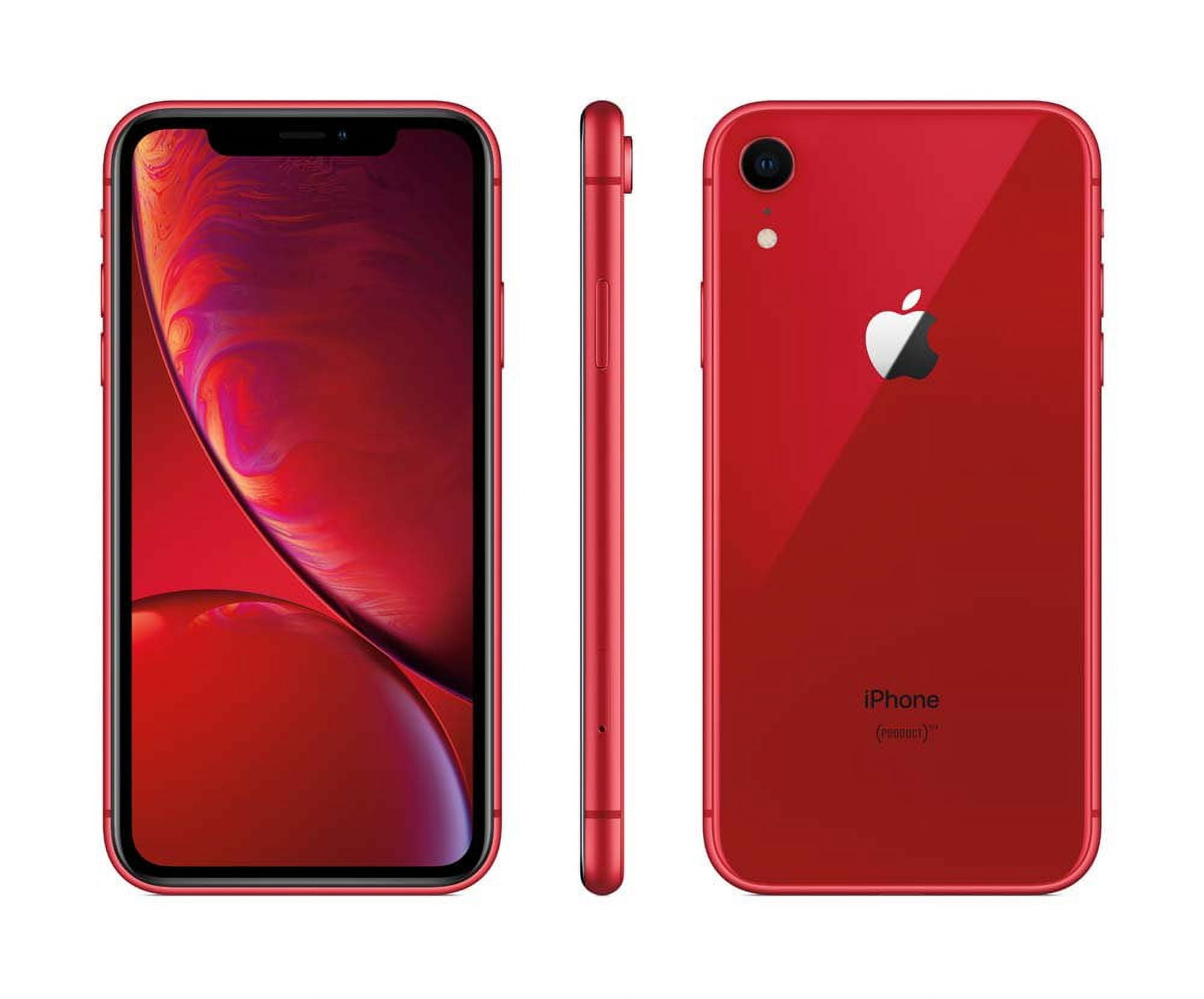 Restored Apple iPhone XR 64GB (PRODUCT) Red LTE Cellular AT&T