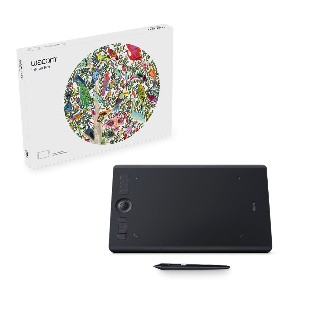 Wacom Intuos Pro Medium Digital Graphic Drawing Tablet, Wireless