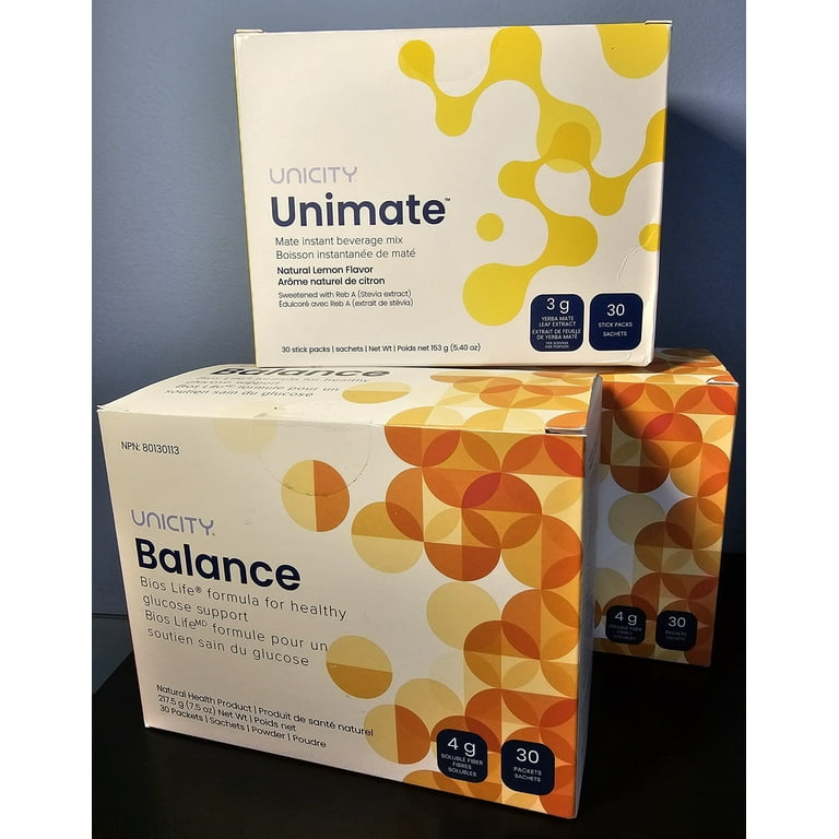 Unicity Multi Flavor Feel Great Balance Orange ( 2 Boxes