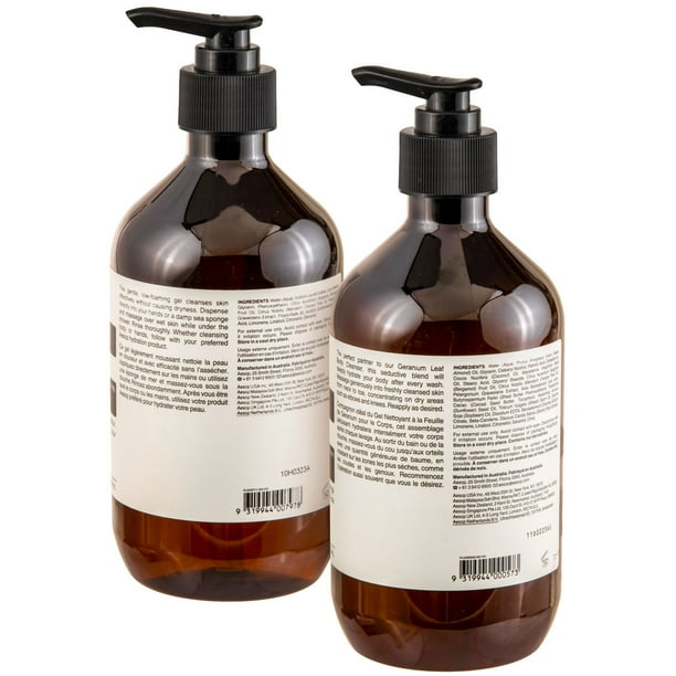 Aesop Geranium Leaf Duet, Body Cleanser & Body Balm Kit - Samsclub.com