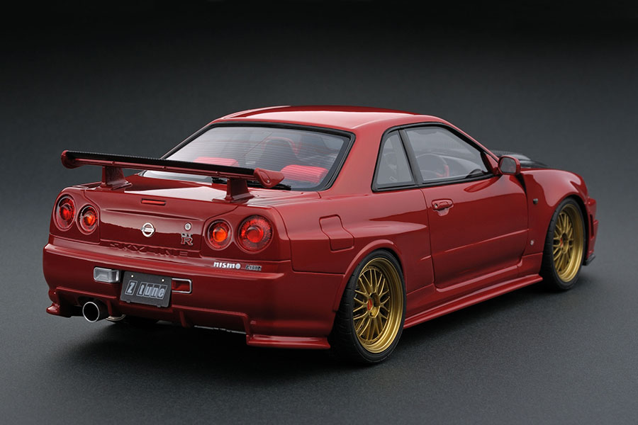 IG0016 1/18 Nismo R34 GT-R Z-tune Red | LINE UP | ignition model