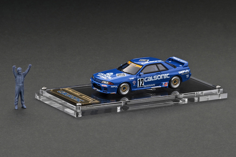 IG2692 1/64 CALSONIC SKYLINE (#12)1990 JTC Debut Win With Mr