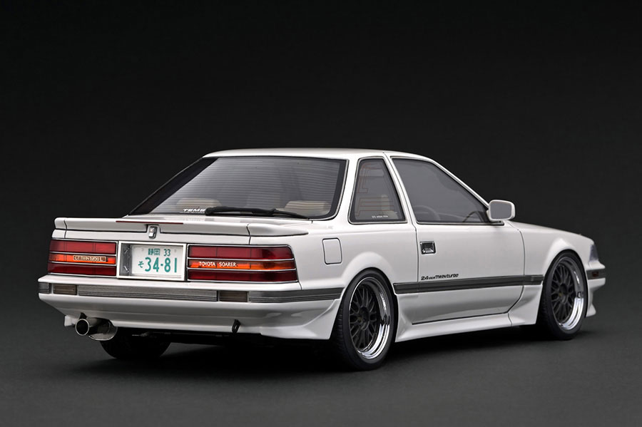IG3481 1/18 Toyota Soarer (Z20) 2.0GT-TWIN TURBO L White With