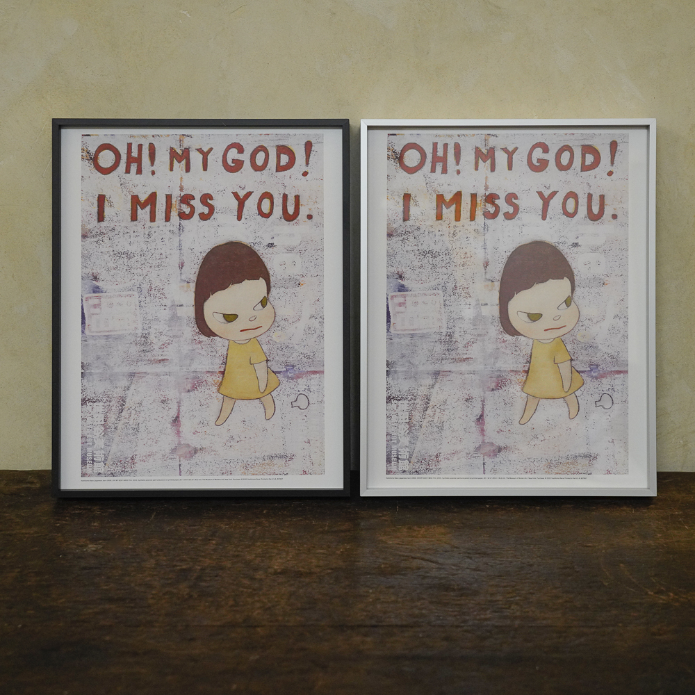 送料無料】台湾 【オリジナル】奈良美智 OH! MY GOD! I MISS YOU