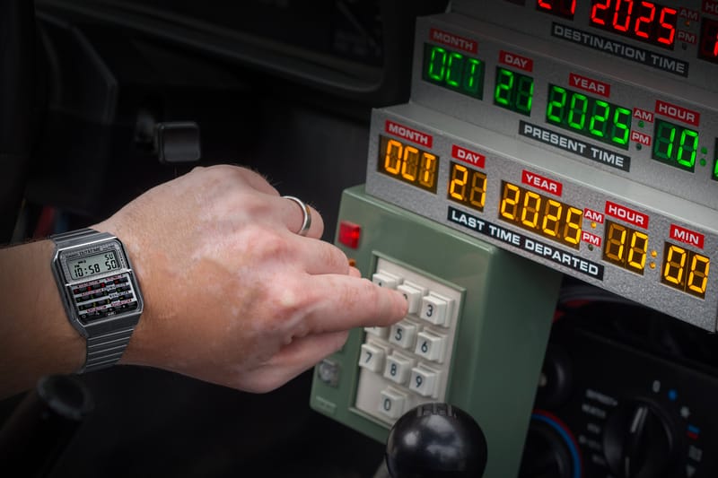 Back to the Future' x Casio Watch Collab Release Info | Hypebeast