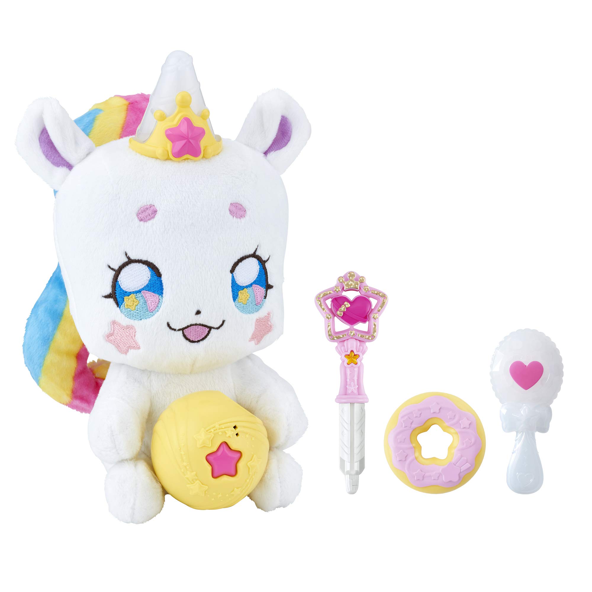 Bandai Star Twinkle PreCure Power Up DX Talking Fuwa Plush Doll