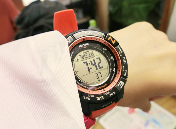 自然の情報”を計測！ PRO TREK「PRW-3500」の実力を試してみた（1/5