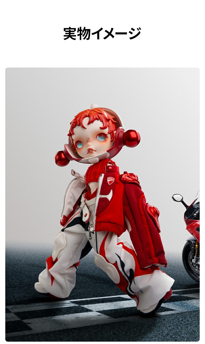 楽天市場】SKULLPANDA × DUCATI 1/6 アクションフィギュア : POP MART