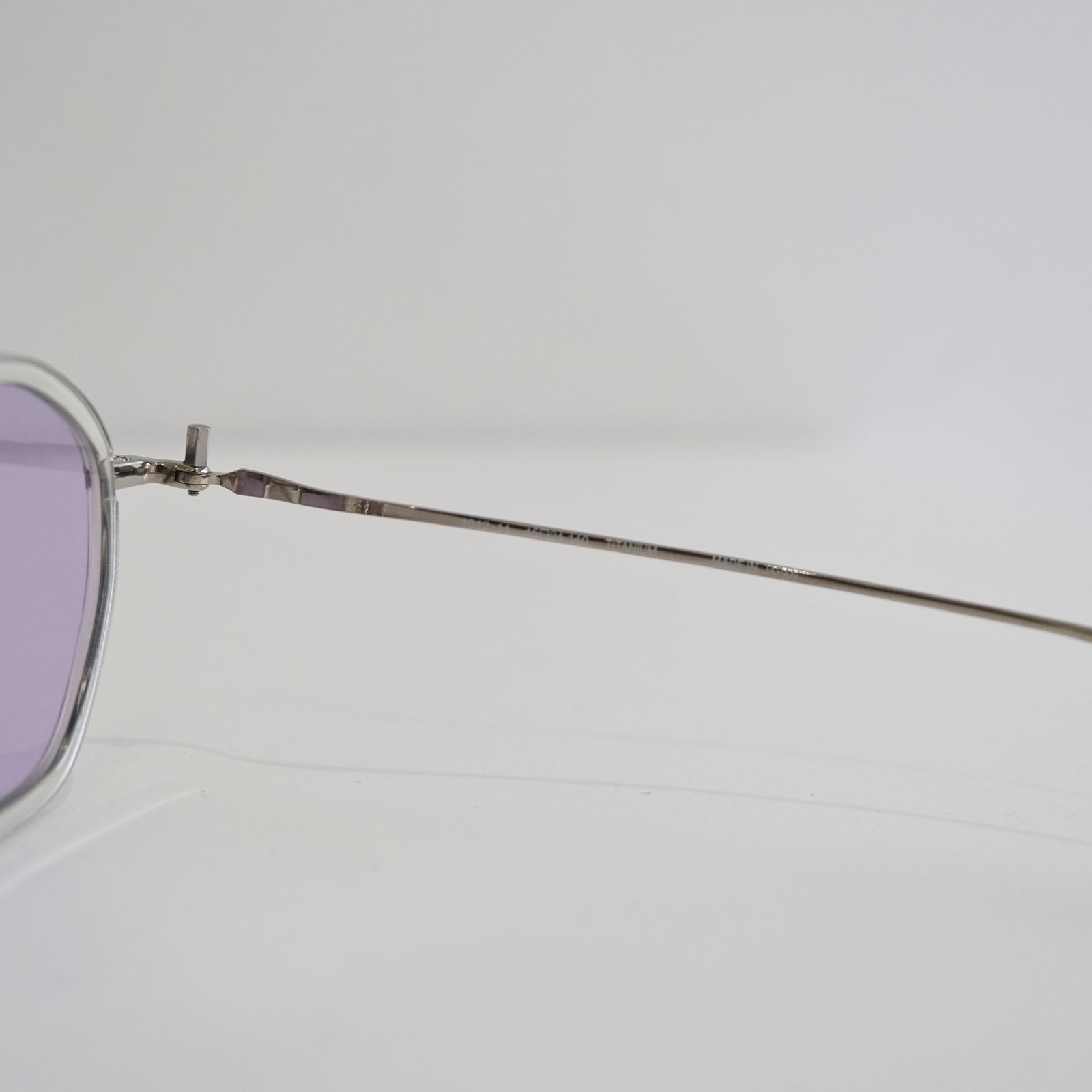 PINE - 1042SG / clear ×silver / PURPLE / サングラス / 眼鏡 | iko