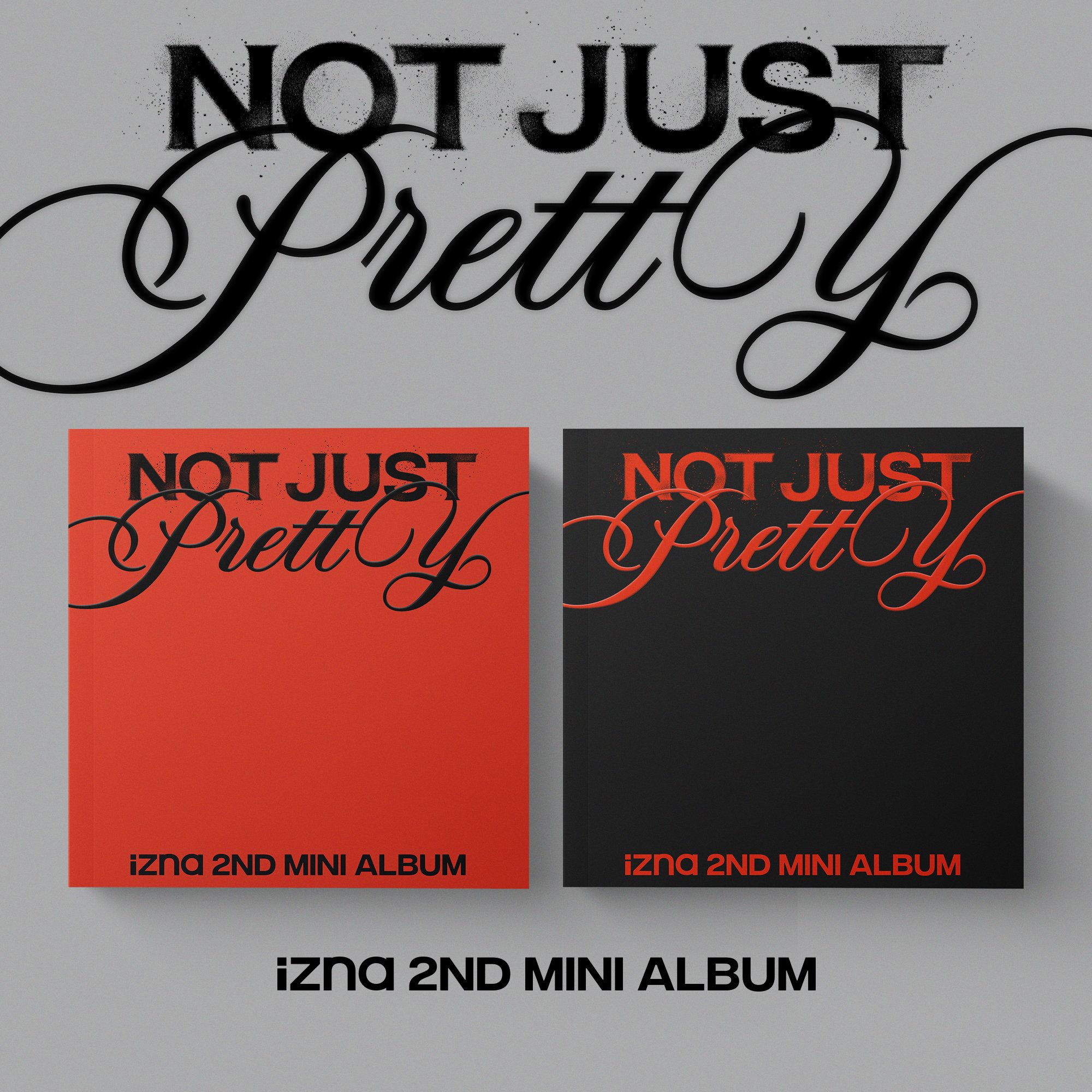 PRE-ORDER/SIGNED CD] izna [Not Just Pretty] PHOTOBOOK Ver. (Mamma