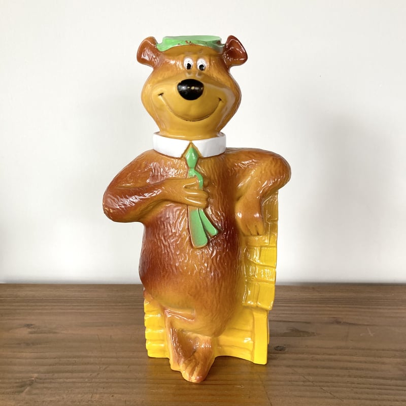 YOGI BEAR Hanna Barbera ヨギベア コインバンク 貯金箱 1973年 |