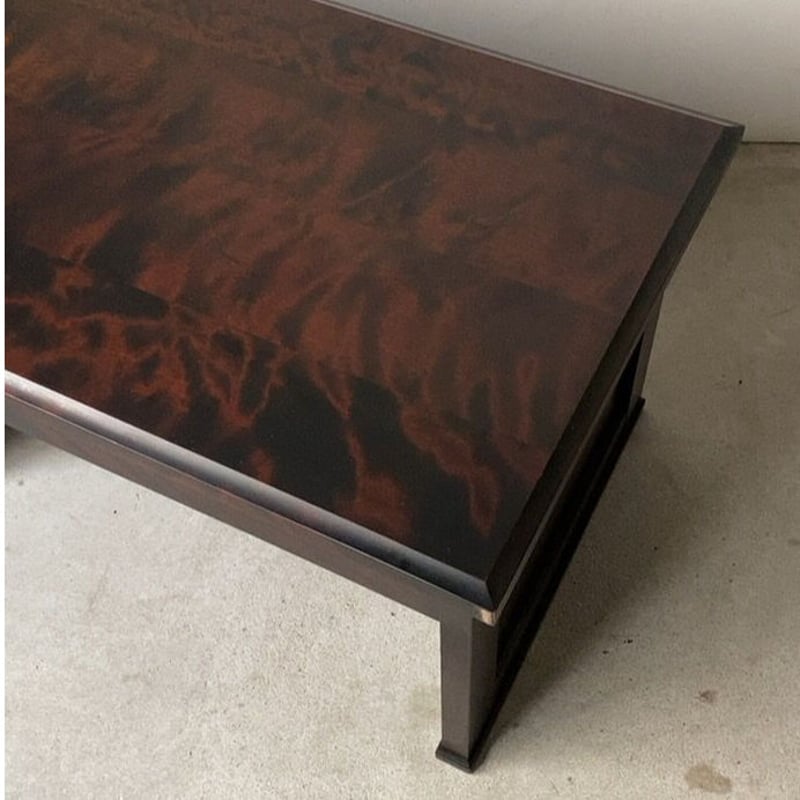 北海道民芸家具 樺材無垢 引出し文机 幅約95cm 座卓 ローデスク ロー