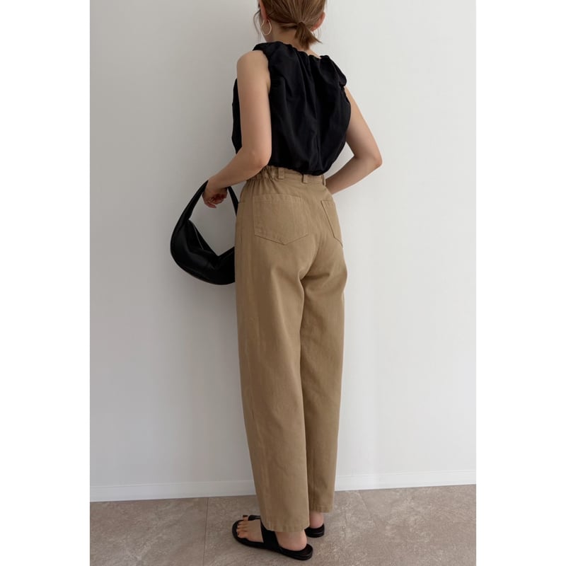 再入荷なし《AMIE original》ウエストサイドゴムpants | AMIE