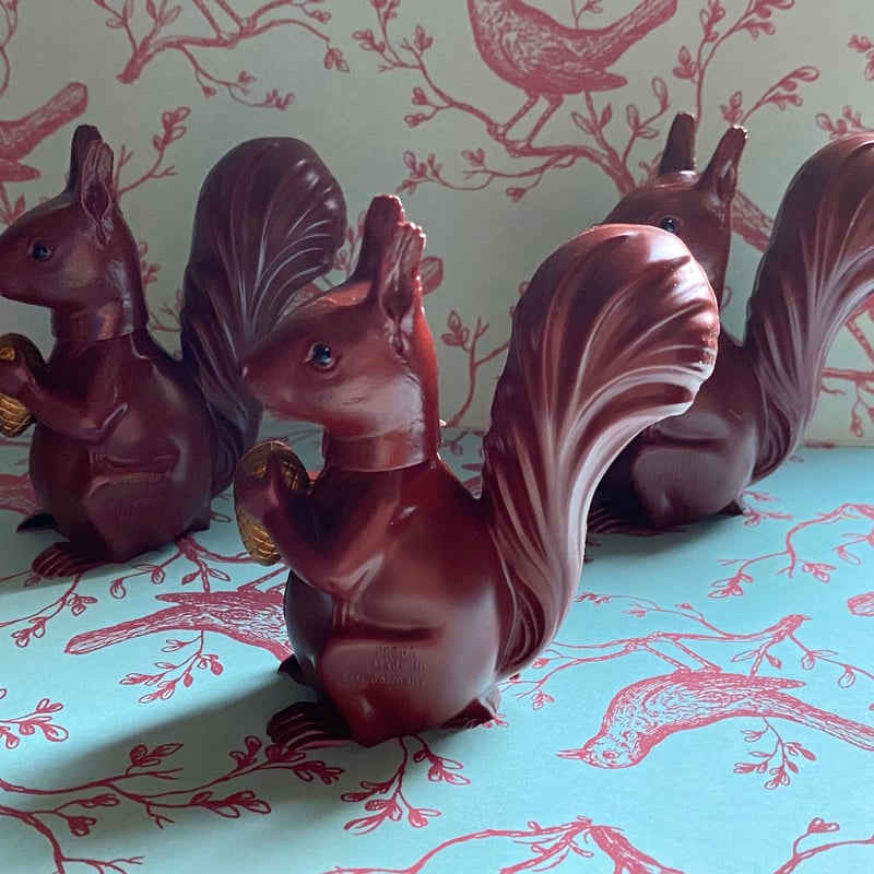 ドイツ製 ノスタルジック 首振り人形 リス ブラウン | 世界の猫祭コチ