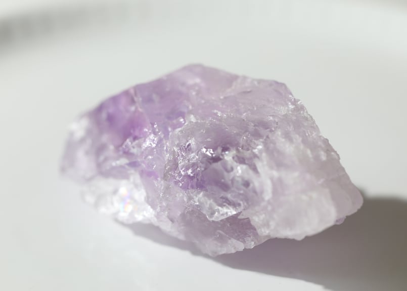 溶けるような愛】虹入り エッジドアメジスト | Y.S.Y24