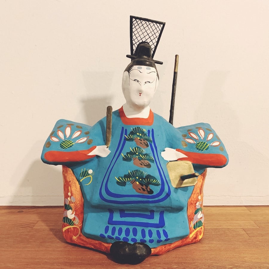 三春張子『雛12体セット(田舎雛・右大臣左大臣・三人官女・五人囃子