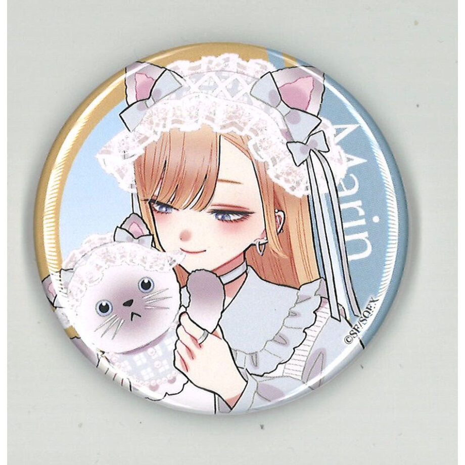 その着せ替え人形は恋をする アトレ 喜多川海夢 グリッター缶バッジ