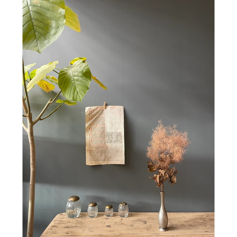 ピューター フラワーベース フランスアンテーク | OGISHIMA COFFEE