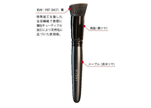 KISHIファンデーションブラシ | 化け子ショップ