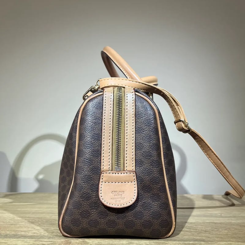 CELINE / セリーヌ】マカダム柄ヴィンテージボストンバッグ