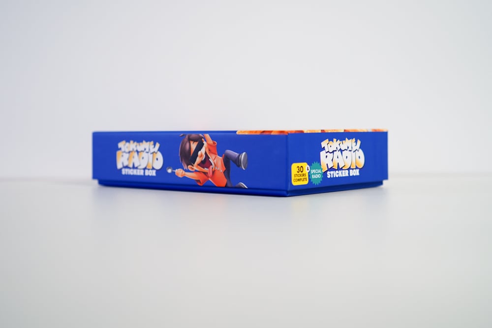 匿名ラジオ SUPERコンプリートステッカーBOX（＋おまけラジオ付き