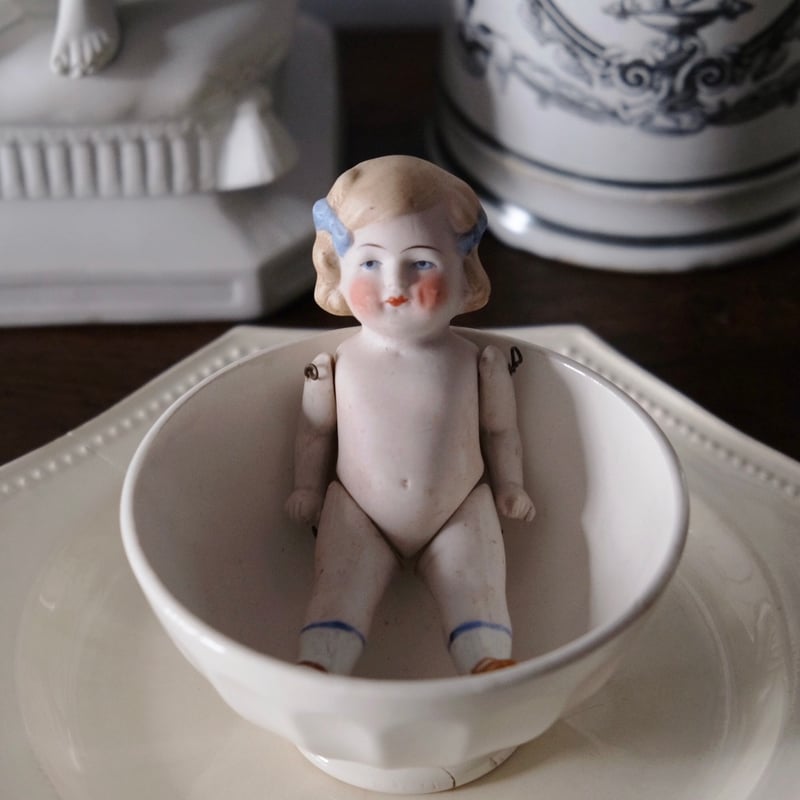 ドイツ製 ビスクドール ミニョネット 女の子 アンティーク ビンテージ