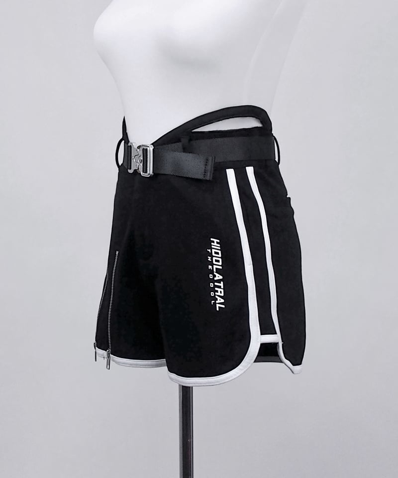 スポーツホットパンツ》BLACK | HIDOLATRAL THEODOL