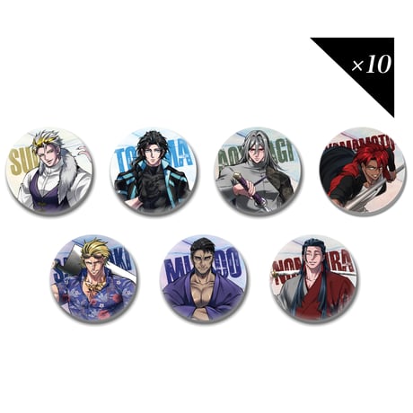 ヒューマンバグ大学 ハート缶バッジ 缶バッジ タコ 4点セット Amazon