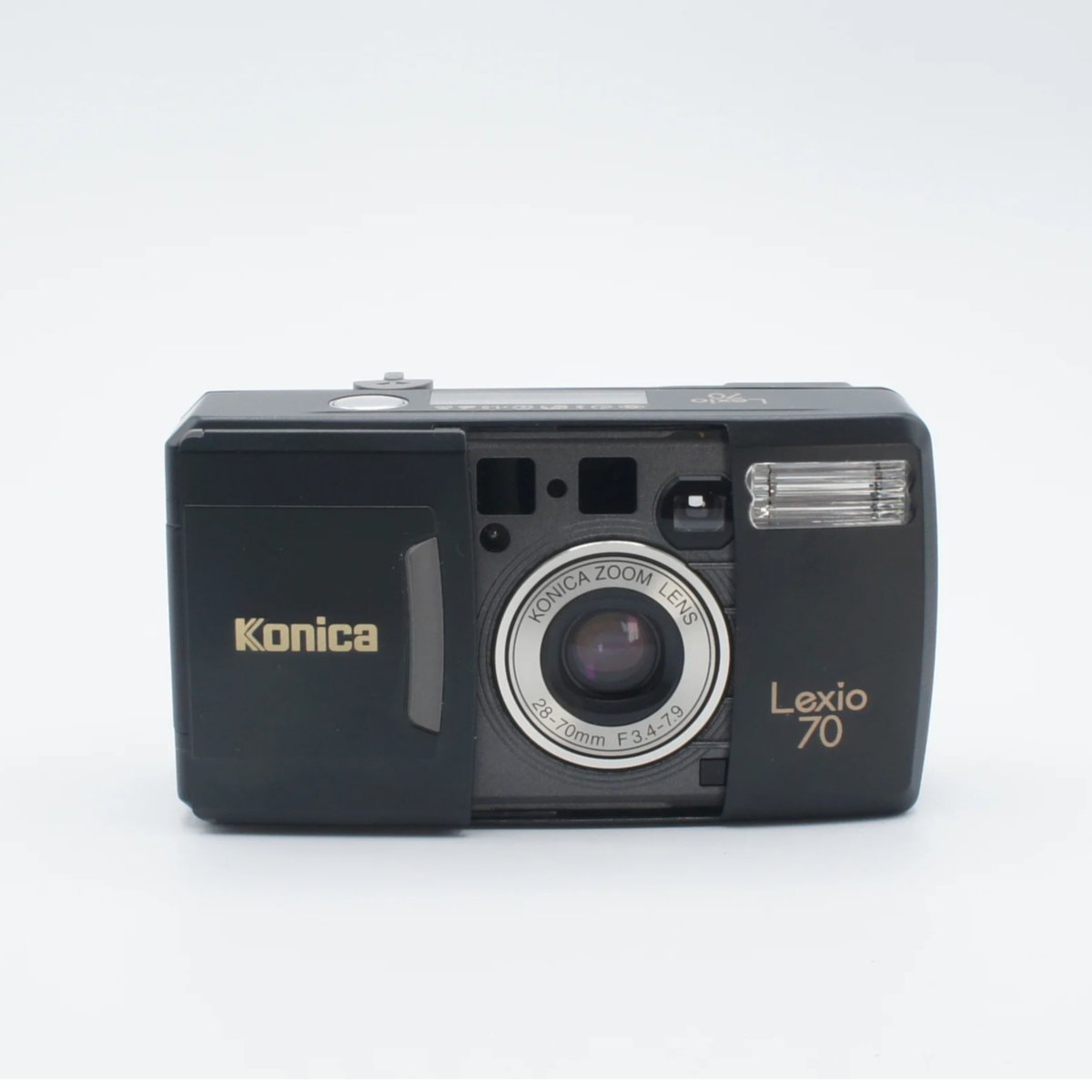 Konica〗Lexio70 black 新品未使用 元箱入り（#141） | ニクサンカメラ