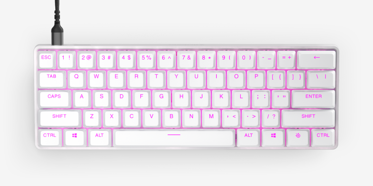 PBT Keycaps: White
