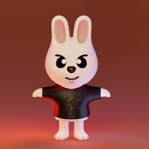 🎨 Skzoo stray kids Lee Know Leebit skz Kpop figurine・Free STL