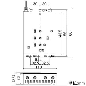 CW30MS (DXアンテナ)｜共同受信用ブースター｜アンテナ部材｜電材堂