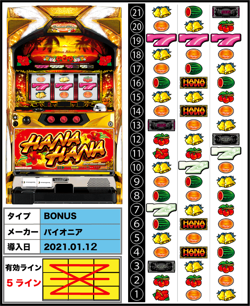 ニューハナハナゴールド-30の解析攻略まとめ