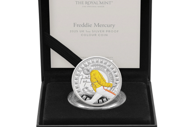 How to buy the new Royal Mint Freddie Mercury coin in the UK today