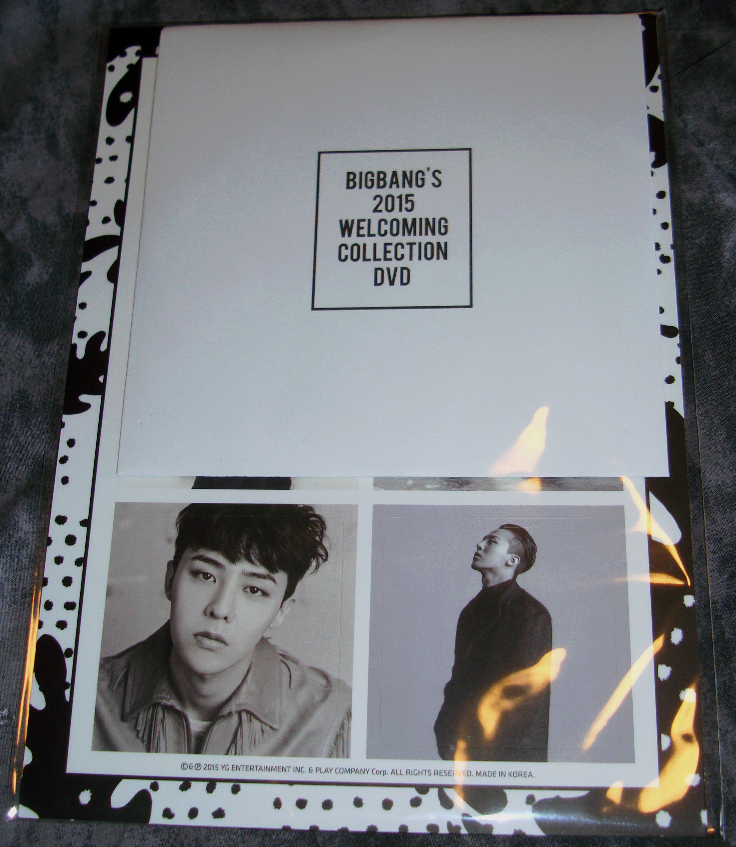 BIGBANG 2015 WELCOMING COLLECTIONテソン 日本盤 BIGBANG 2015