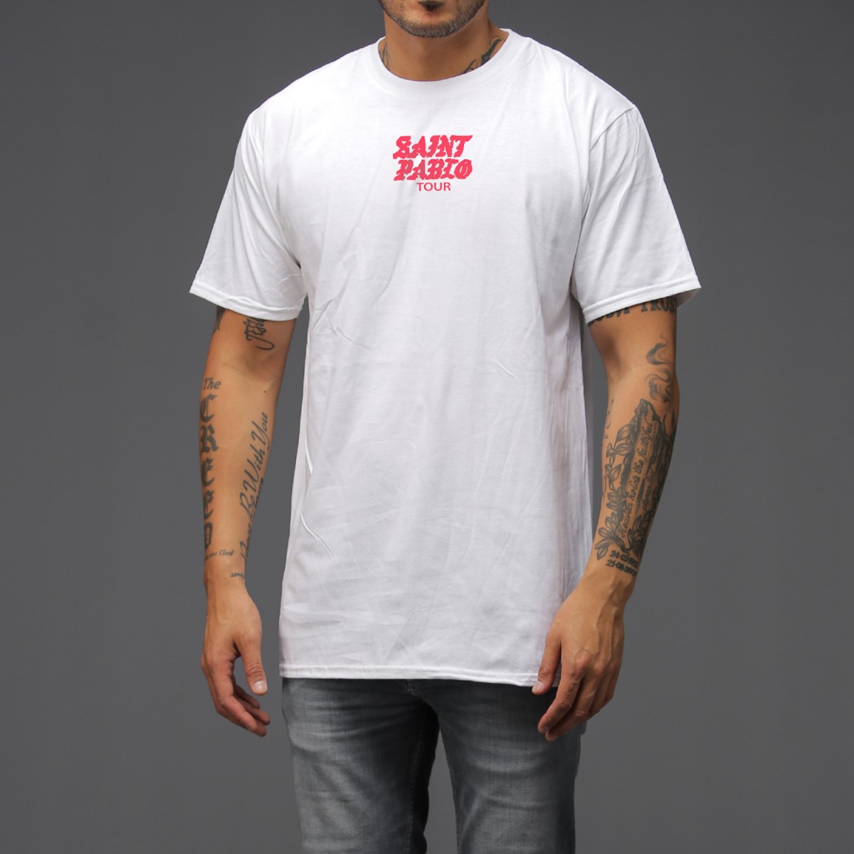 ミュージシャン T-Pablow ON THE ROAD LOGO T-SHIRT T-Pablow ON THE