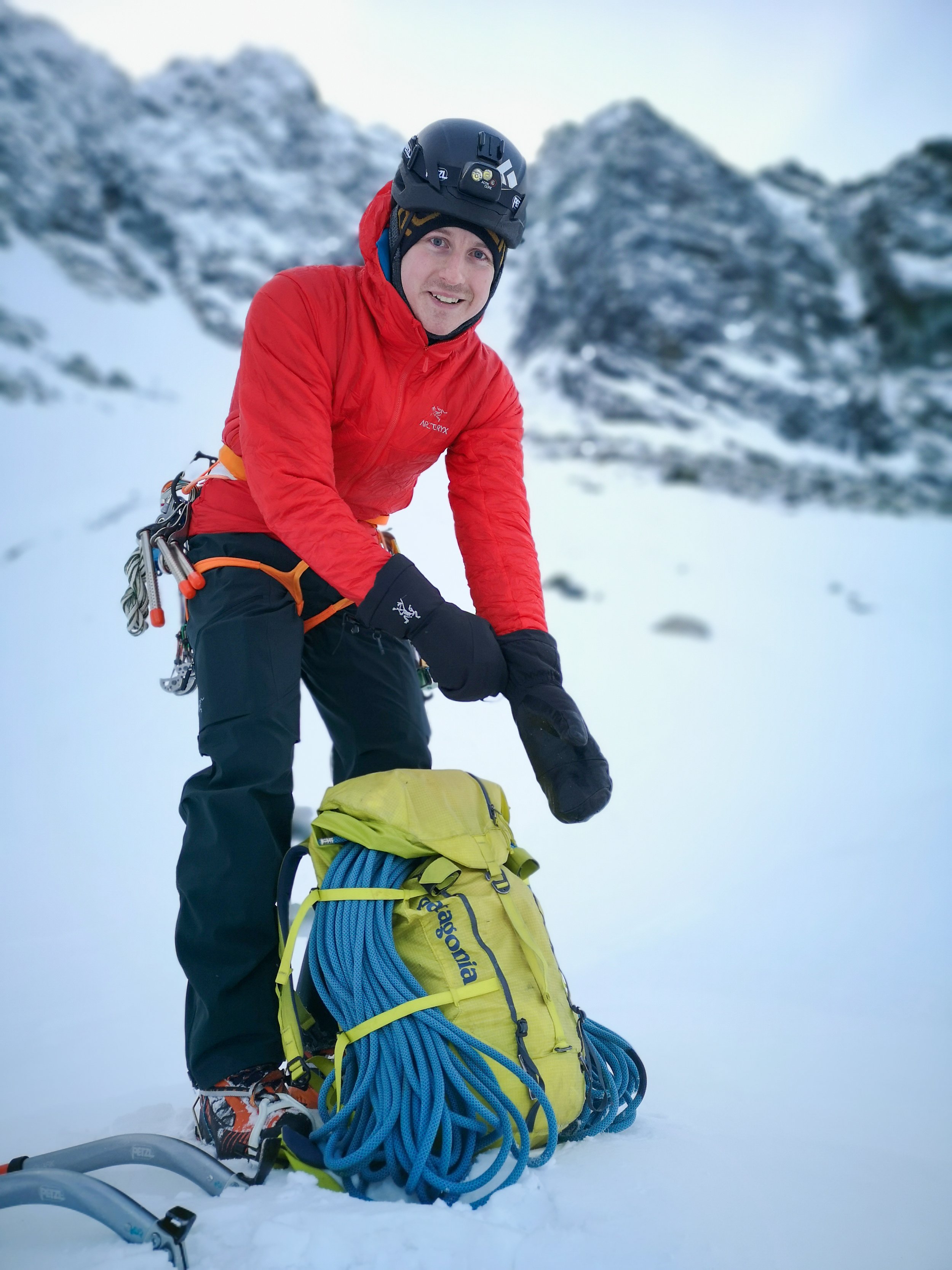 Arcteryx Nuclei FL jacket review — Calvin Shackleton