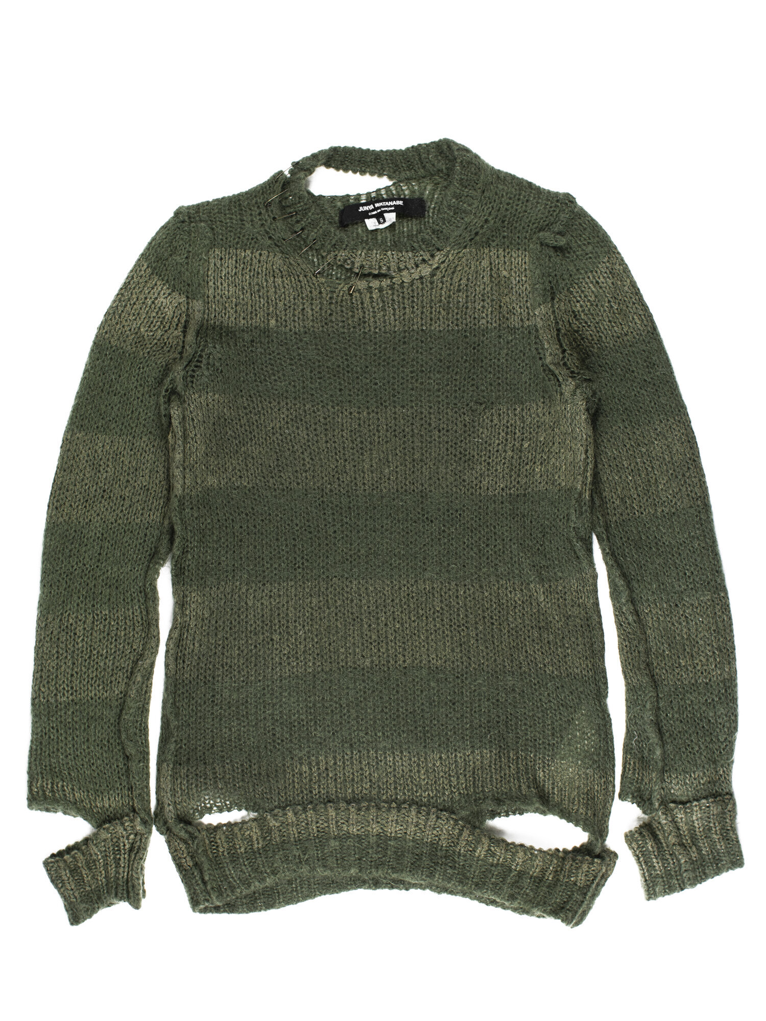 Junya Watanabe AW2006 Destroyed Mohair Sweater — Middleman Store
