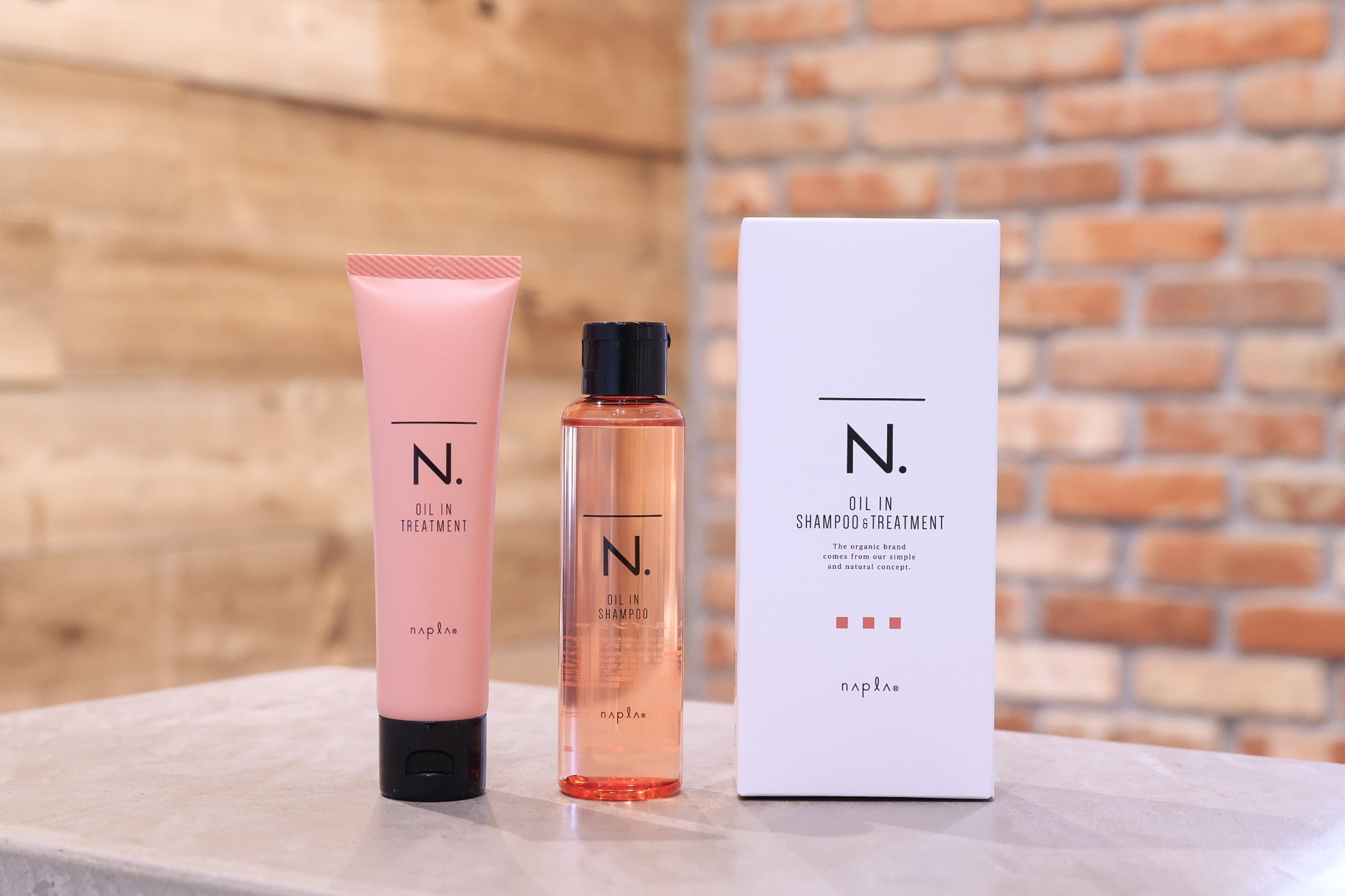 N. OIL IN SHAMPOO & TREATMENT SET | エヌドット オイルイン