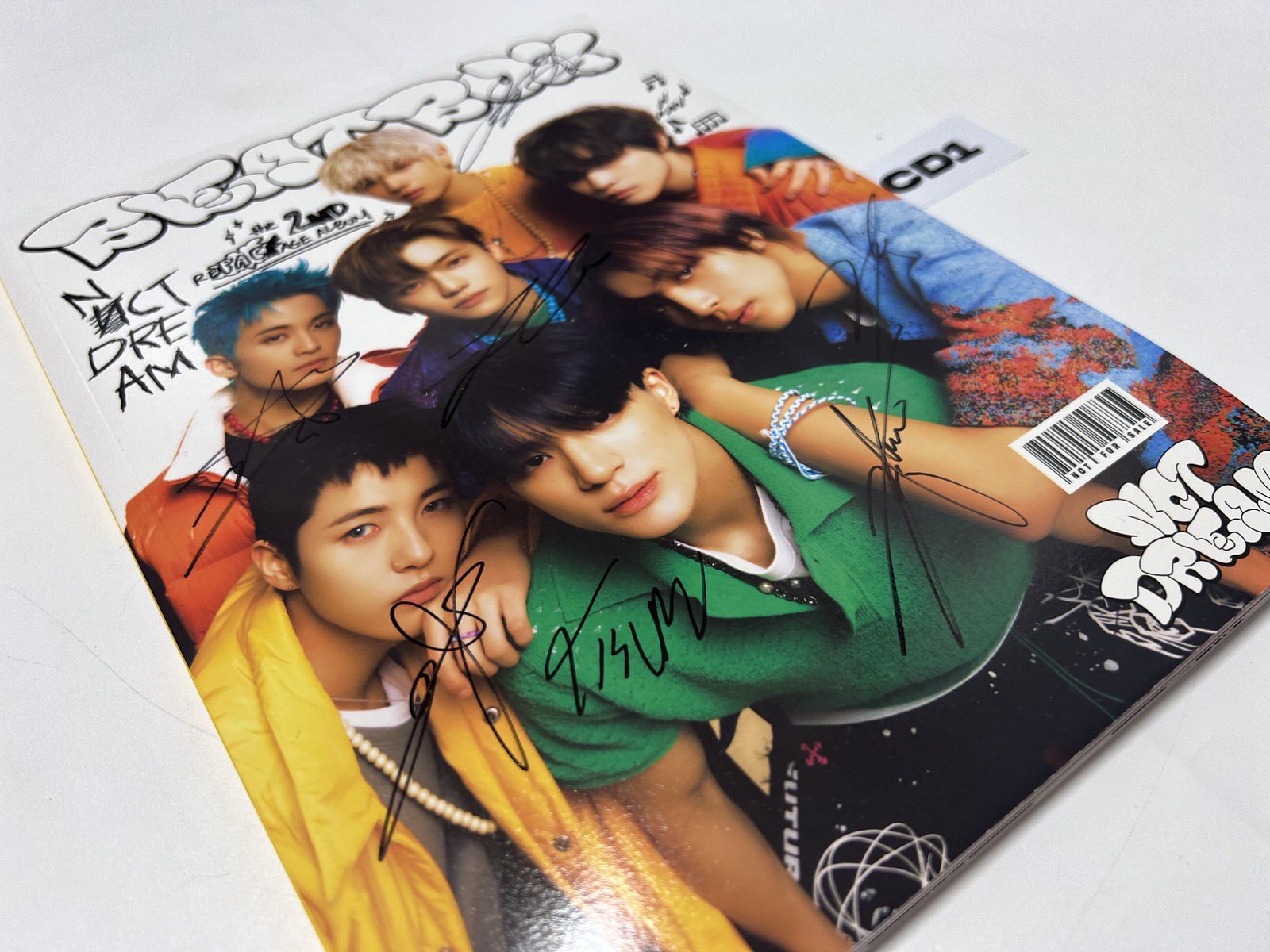 NCT U - The 7th Sense SIGNED ALBUM — chaepeach