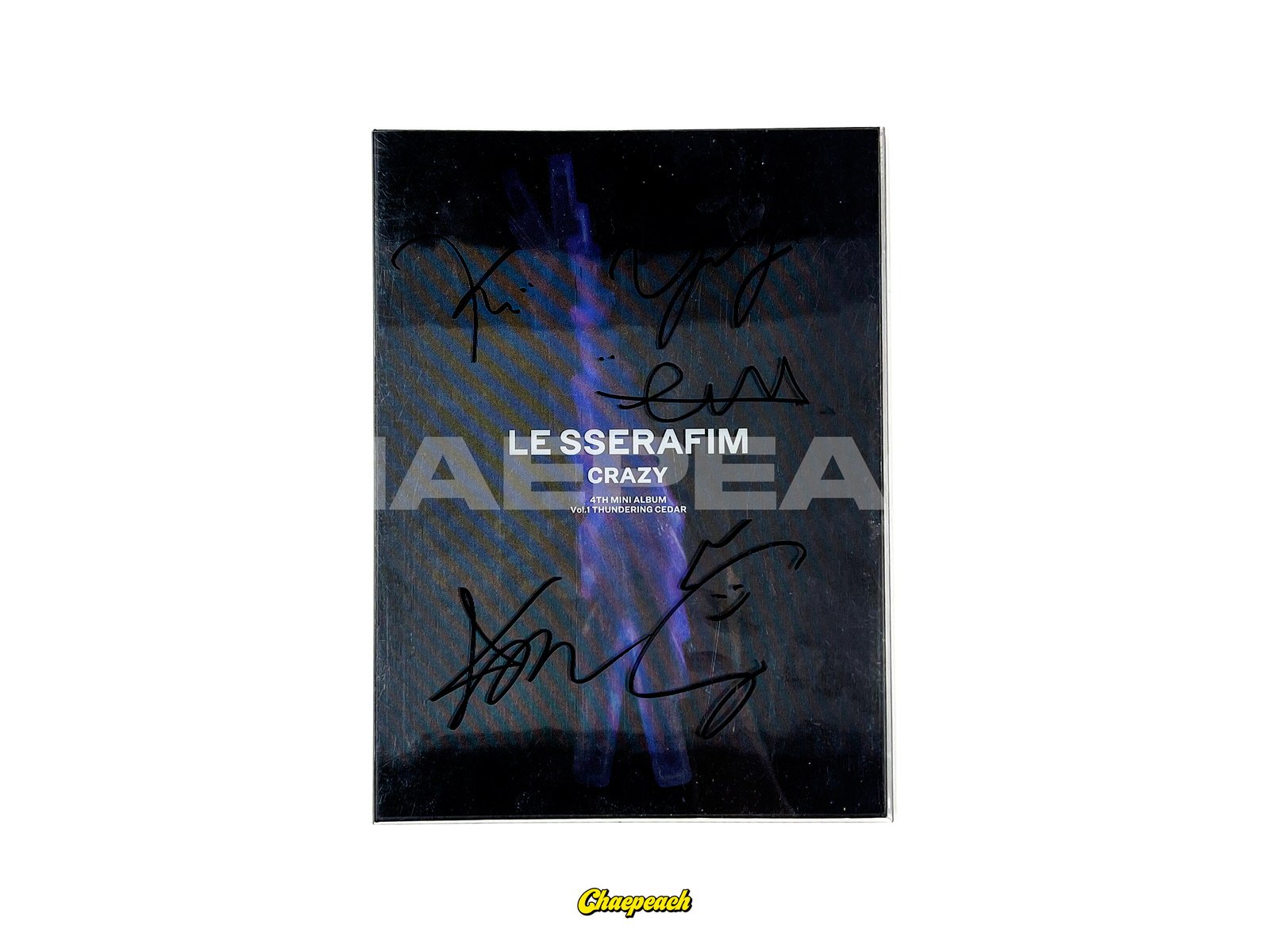 LE SSERAFIM FEARLESS 直筆サイン LE SSERAFIM [FEARLESS] All Member