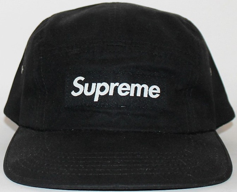 Supreme Ripstop Camp Cap Black - SS15 - US