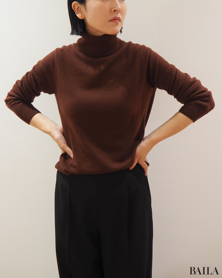 ユニクロ】2024年秋冬注目ニット7型を試着！素材やカラバリ、サイズ感