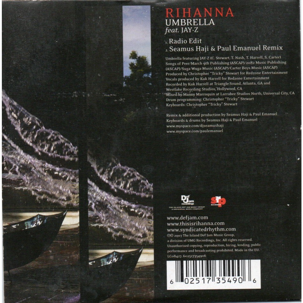 Umbrella - Rihanna - ( CDシングル ) - セラー： tubomix - Id:119471779