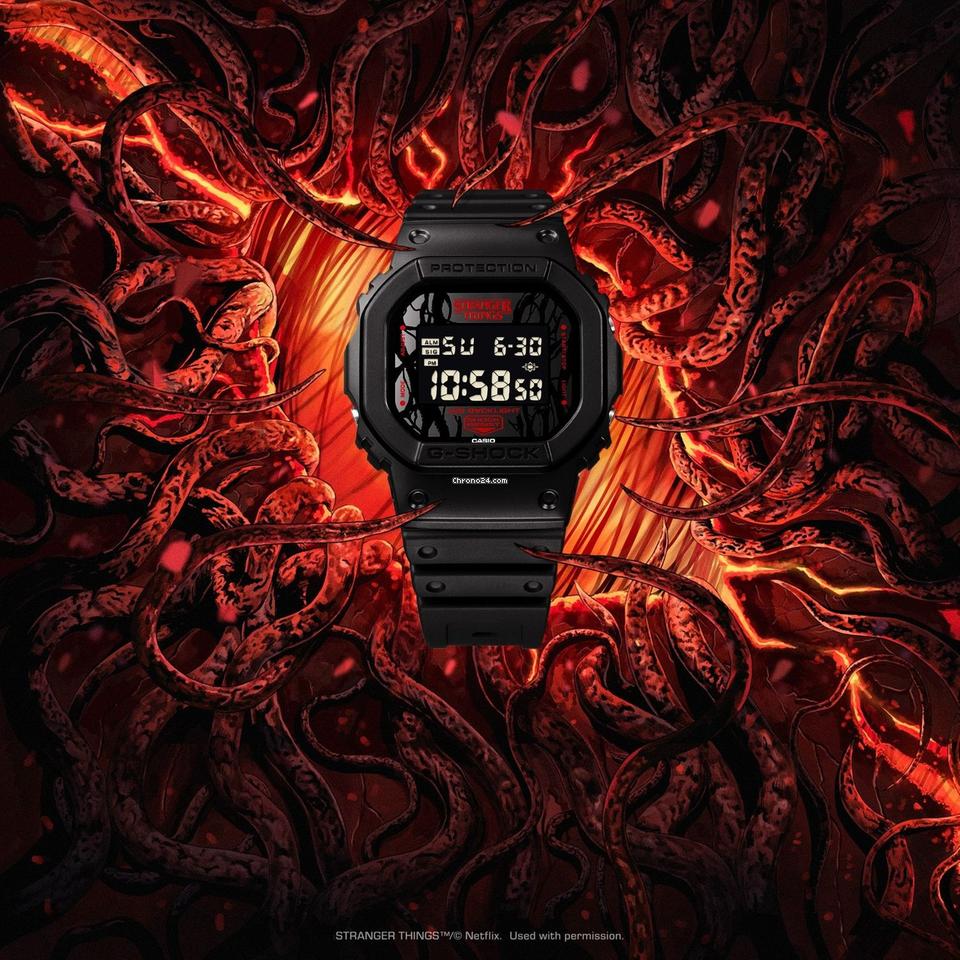 Casio G-Shock Stranger Things DW-5600STT-1JR JDM Limited for