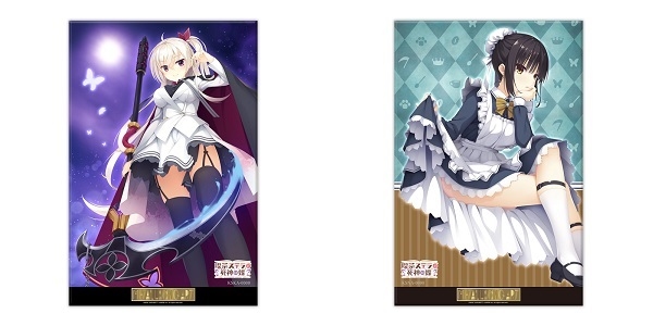 ゆずソフト・SAGA PLANET作品のメタライズアートが販売決定