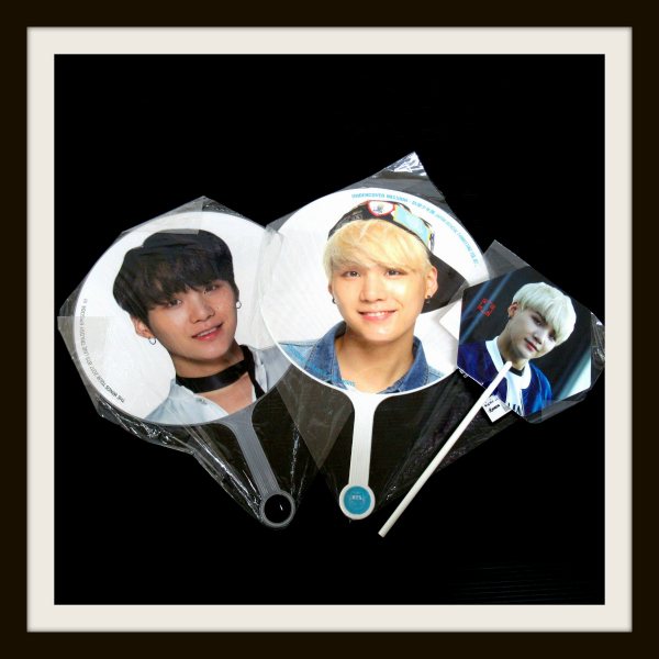 防弾少年団☆BTS シュガ suga ユンギ うちわ 3点セット☆WINGS